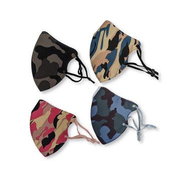 Face Mask 3 Layer - Camo Style